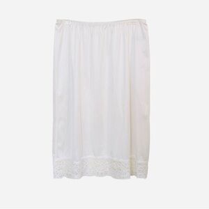 Vintage Vassarette White Half Slip Style 11-105 Size XL 28